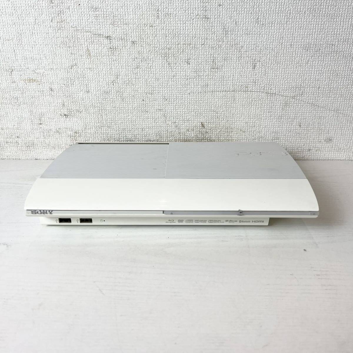 226＊中古品 ソニー SONY PlayStation3 PS3 CECH4000B コントローラー付き 動作未確認 現状品＊_画像4