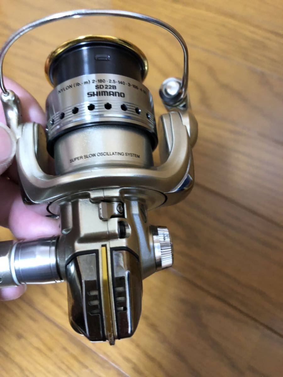 シマノ SHIMANO 06ツインパワーmg 1000PGSDH 中古美品　渓流　エリアトラウト_画像5