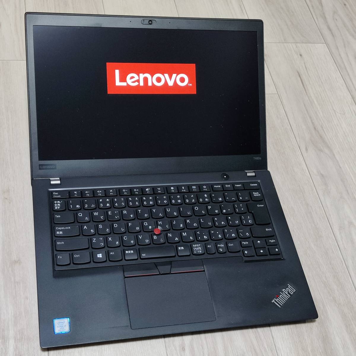 【KWNKAS】Lenovo ThinkPad T480s core i7 8650U 8GB 本体のみ ジャンク JUNK_画像5