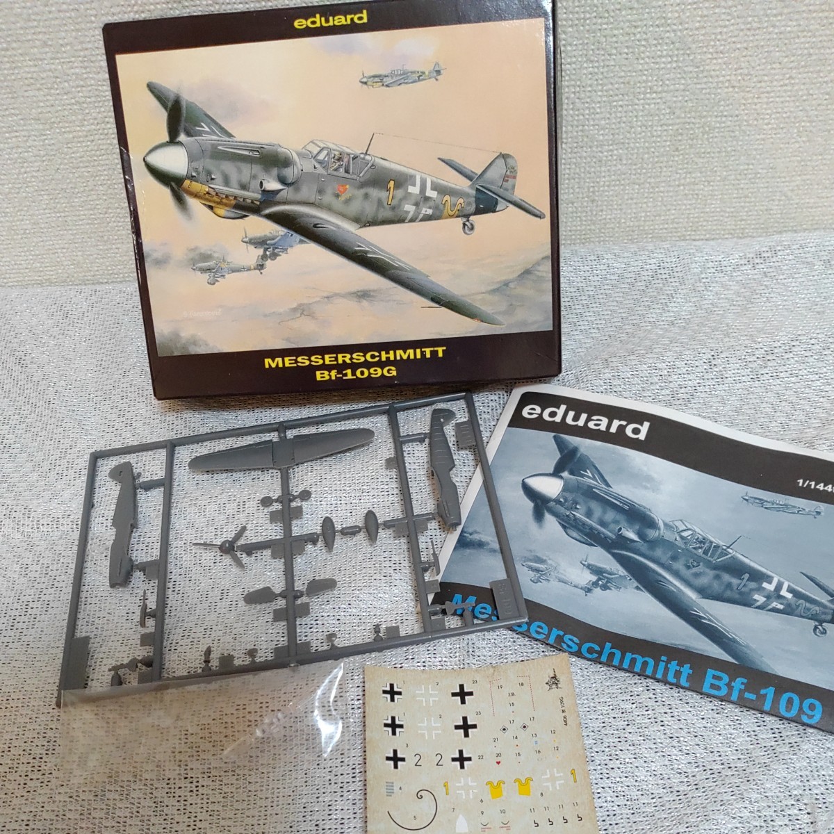 【③まとめ売りプラモデル軍用機③】1/144 レベル revell mini エデュアルド eduard　ドイツ軍　メッサーシュミット　1221-C2-SA4_画像8