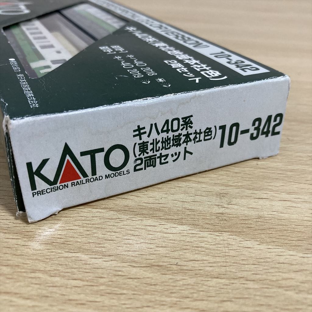 KATO カトー PRECISION RAILROAD MODELS N-GAUEG Nゲージ 10-378 キハ40系 東北地域本社色 2両セット 2両 鉄道模型 模型 12 カ 6363_画像2