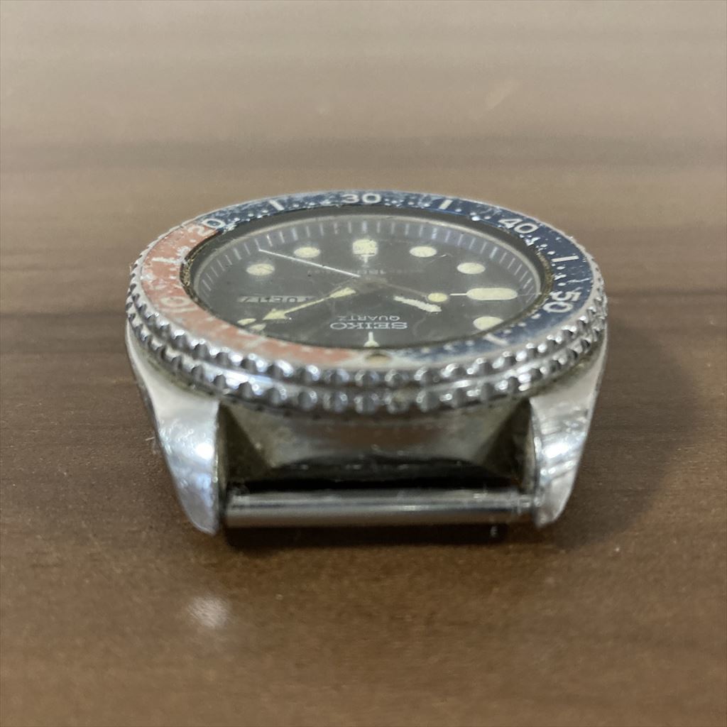 SEIKO セイコー 7548-700B クォーツ メンズ腕時計 腕時計 時計 ダイバーズウォッチ ペプシベゼル デイデイト 動作未確認 12 シ 6385_画像3