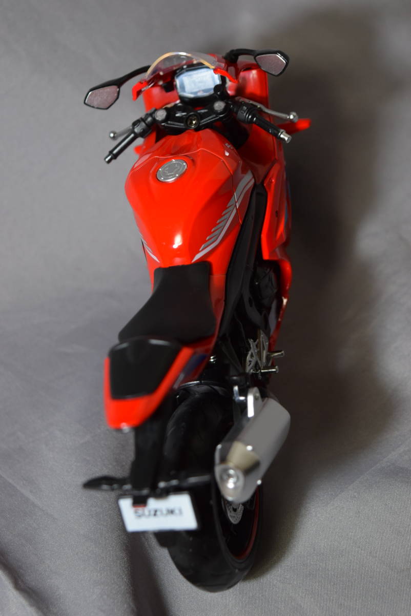 ■稀少1/12ダイキャスト/プラ完成品 MSZ SUZUKIスズキGSX-R1000R【検】ジクサー タミヤ ハセガワ ル・マン鈴鹿耐久 SEAT _画像8