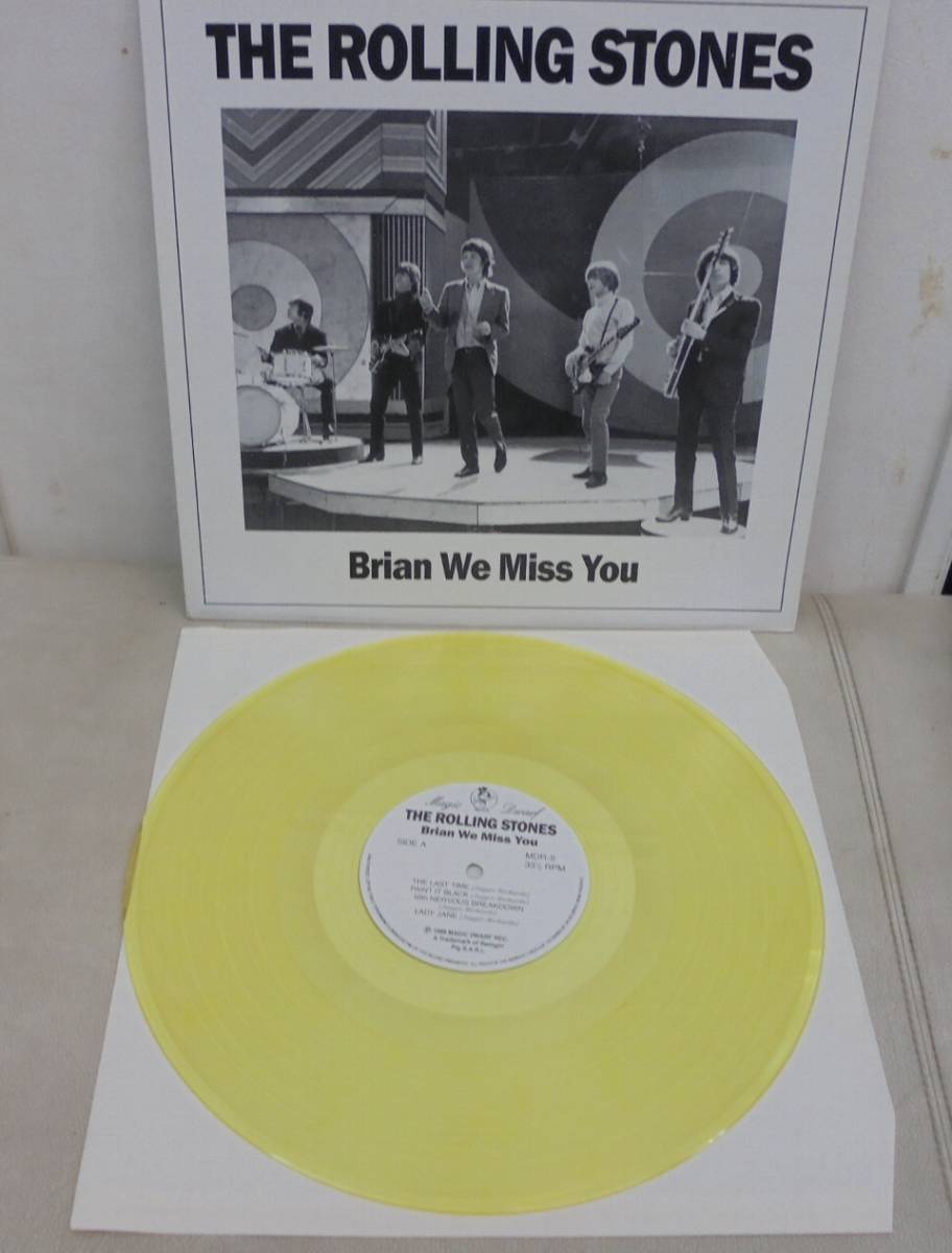 THE ROLLING STONES ローリング・ストーンズ/Brian We Miss You(LP,MDR-5,未使用品)_画像1