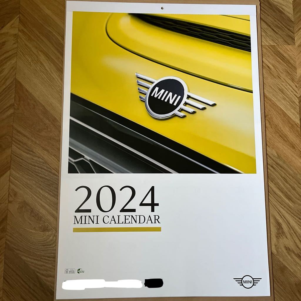 BMW MINI ミニ　カレンダー　壁掛けカレンダー _画像1