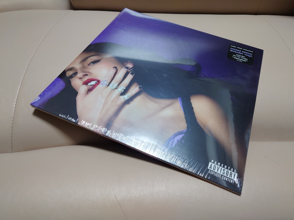 オリヴィア・ロドリゴ　LP GUTS limited Edition lavender vinyl カラーレコード　新品未開封