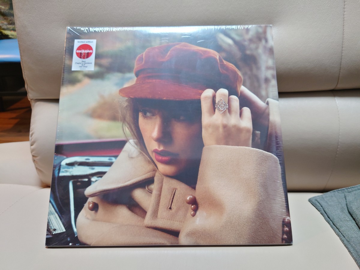 テイラー・スウィフト　RED Taylor's Version LP カラーレコード　輸入盤　赤　アナログ 4枚組