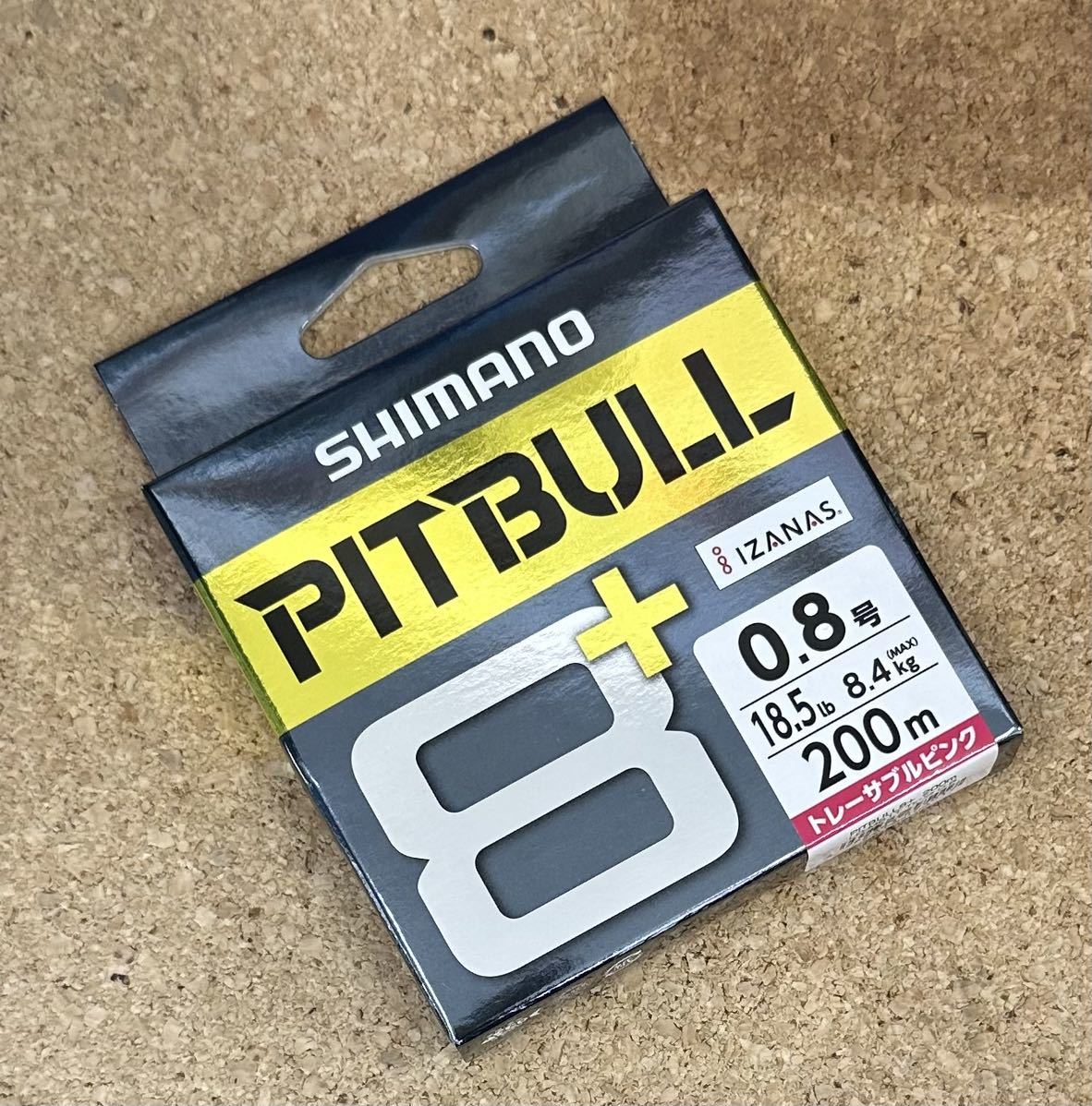 [ новый товар ] Shimano SHIMANO PITBULL 8+ (pitobru) tray вспомогательный ru розовый 0.8 номер 200m бесплатная доставка 
