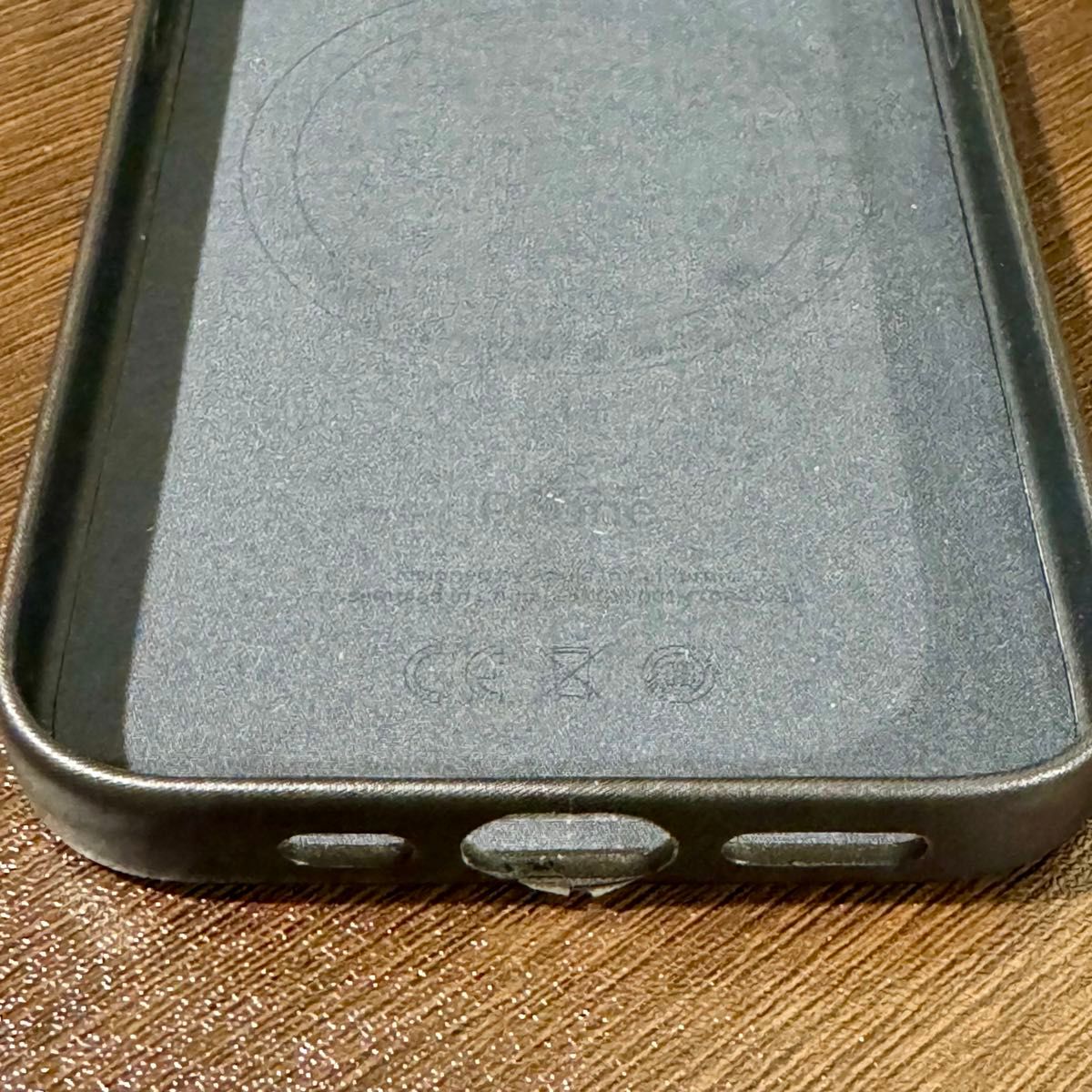 【Apple純正】iPhone 15 Pro ファインウーブンケース ブラック