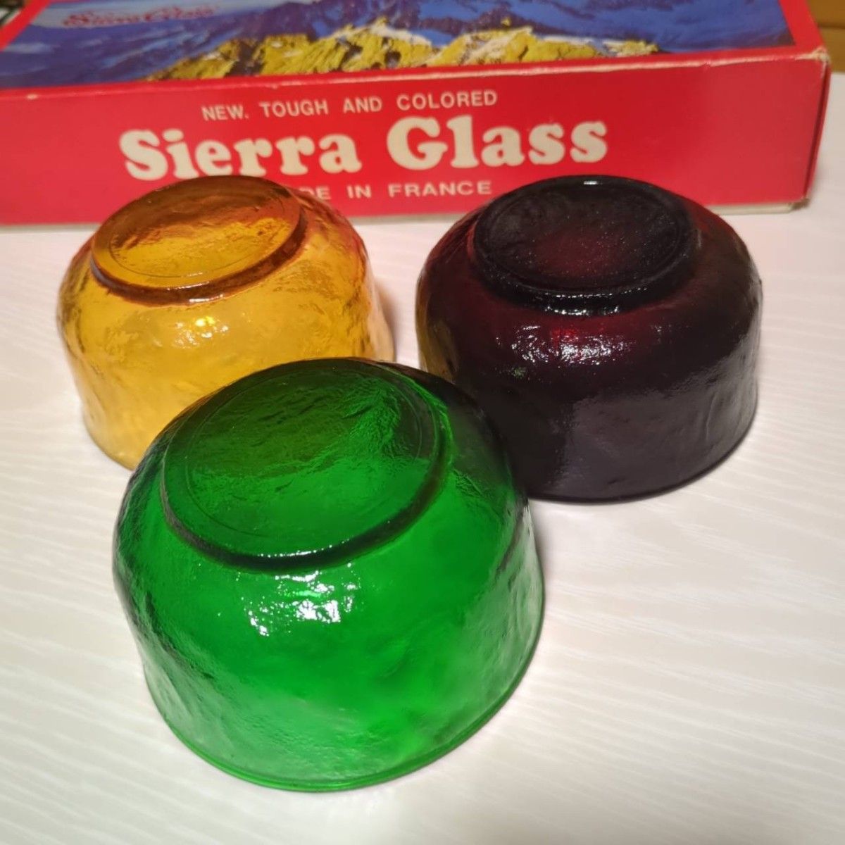シエラ　食器　ボウル　ヨーロッパ　フランス製　ガラス　シエラグラス　sierra