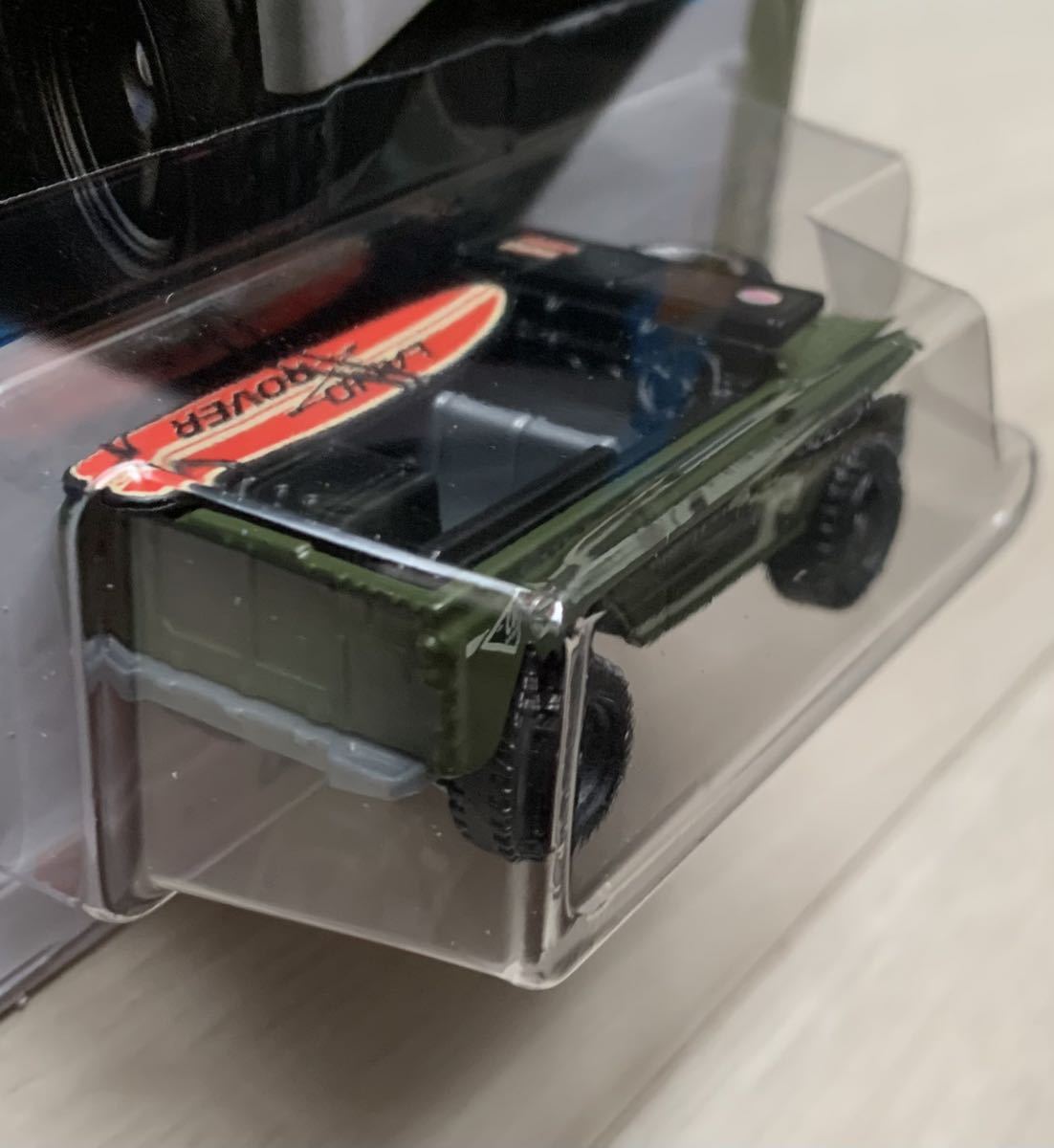 箱発送　★　ホットウィール　ベーシック　ランドローバー シリーズⅡ　★　1/64 ミニカー　★　Hot Wheels　★　LAND ROVER SERIES II_画像4