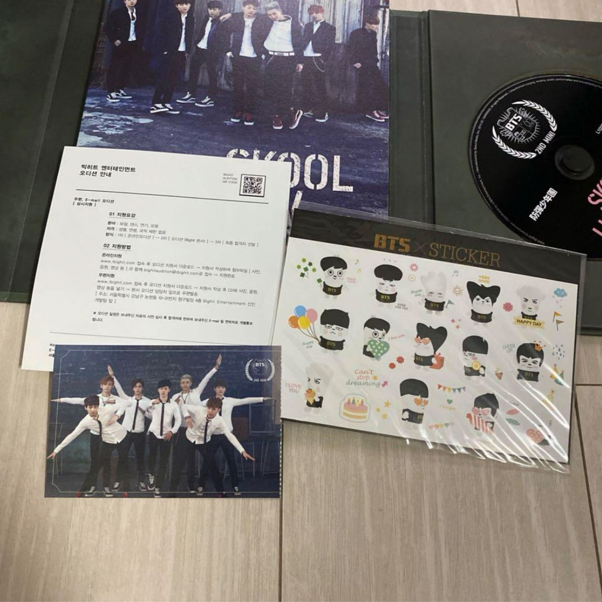 BTS 防弾少年団 SKOOL LUV AFFAIR CD 公式 アルバム