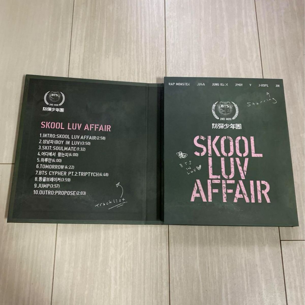 BTS 防弾少年団 SKOOL LUV AFFAIR CD 公式 アルバム