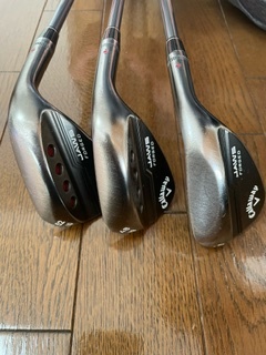 Callaway キャロウエイ　JAWS FORGED ツアーグレイウエッジ　Fujikura MCI　SOLID105　3本Set_画像2