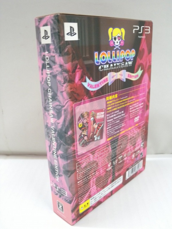 C4603★R18 PS3ソフト LOLLIPOP CHAINSAW / ロリポップチェーンソー VALENTINE EDITION 豪華版 ※一部欠品有 中古現状渡し_画像7