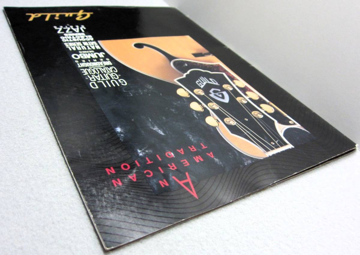 GUILD GUITAR CATALOGUE★ギルド ギター カタログ★D-100.D-55.JF-100.JF-4.Songbird.Artist-Award★山野楽器1992_画像6