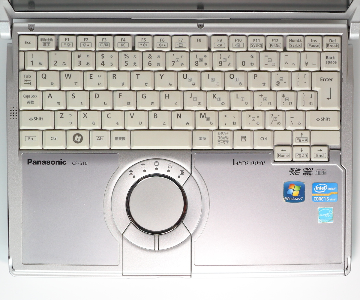 Panasonic Let’s note S10 CF-S10EWGDS/Core i5-2540M/4GBメモリ/HDD320GB/DVD-ROMドライブ/12.1TFT/WindowsXP Professional SP3 #1201_画像3