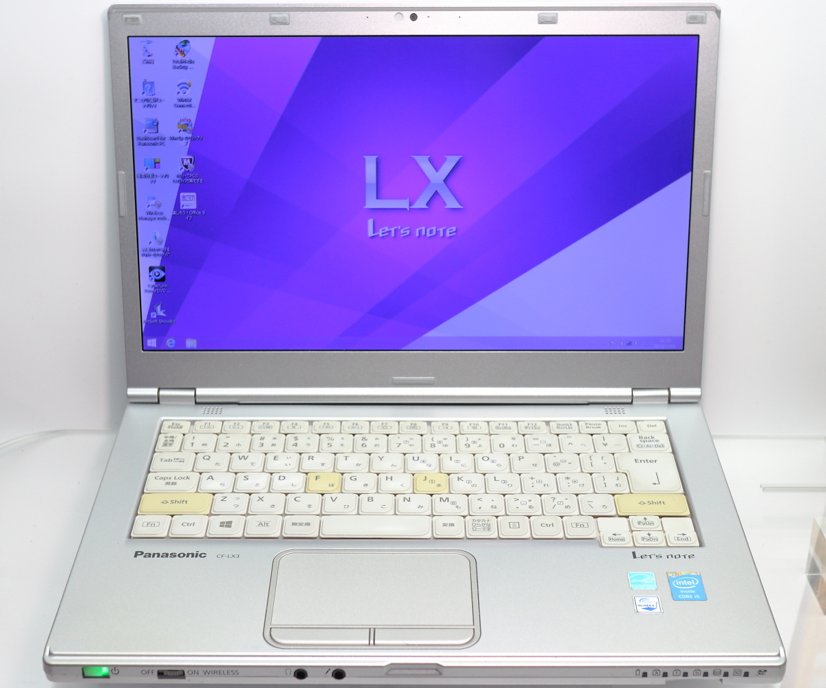 Panasonic Let's note LX3 CF-LX3SEABR/Core i5-4200U/8GBメモリ/HDD500GB/DVDマルチ/14.0TFT/無線LAN/Windows8.1 Pro 64ビット #1201_画像1