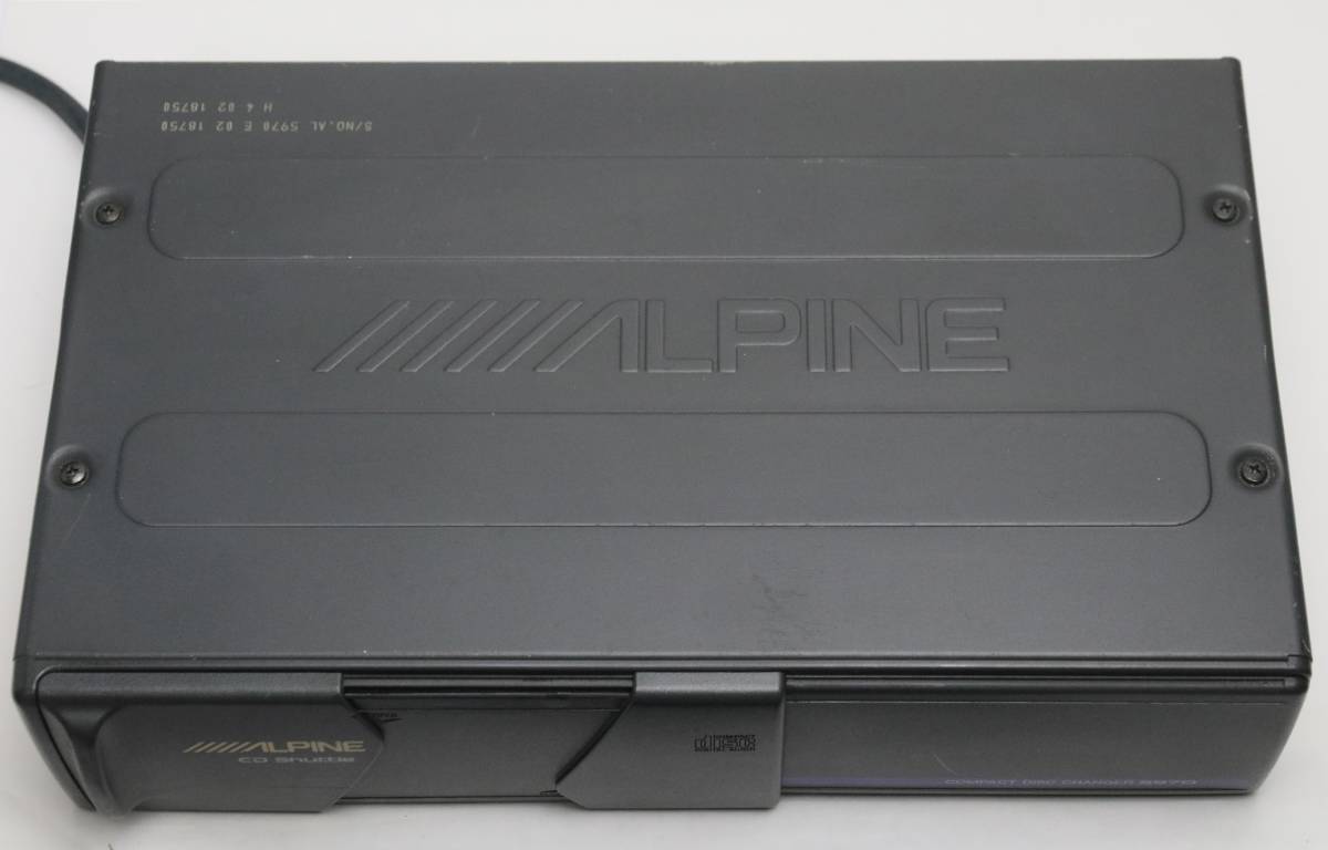 ALPINE 5970 6 disk change CD changer 8pin 1994 year used 