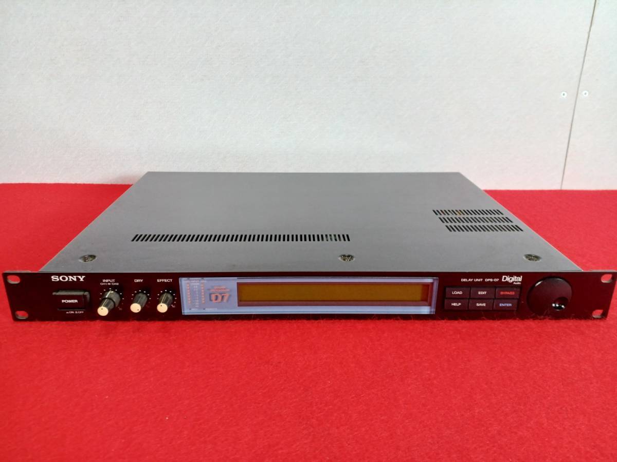 11991-0504★SONY/ソニー Digital Delay Unit/デジタルディレイユニット DPS-D7★_画像5