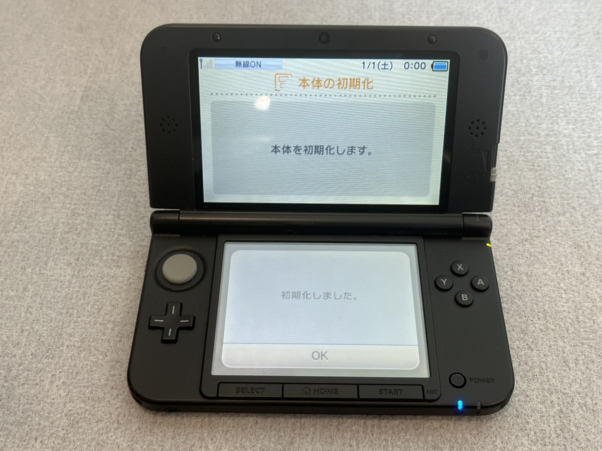 11974-03★初期化済★Nintendo/ニンテンドー 3DS LL 本体 SPR-001 ブラック ソフト 3点セット ドラゴンクエスト★_画像6