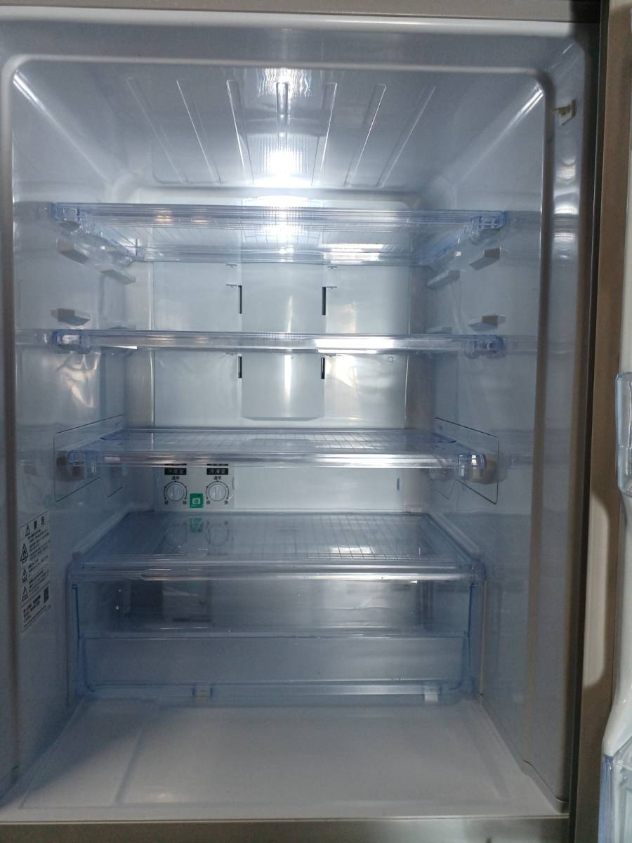11978-09★SHARP/シャープ ノンフロン冷凍冷蔵庫 SJ-W356J-S 2022年製　両開き扉 350L★_画像9
