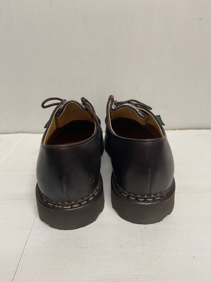 【Paraboot パラブーツ 】715722 レザーシューズ ポニー ミカエル アザラシ シューズ 42 ブラウン レザー 2312oki_画像3