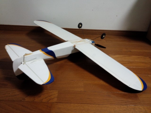  Kyosho made EP plain Balsa film line . finished machine part removing, reproduction to 