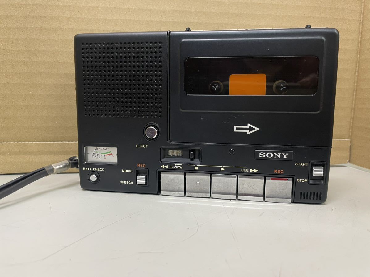 N409/SONY ソニー カセットレコーダー TC-1100B ジャンク_画像1