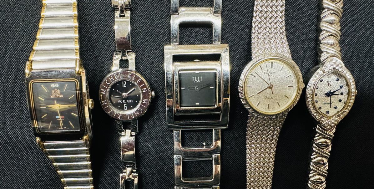レディース 腕時計 ステンレススチールベルト まとめて 大量 100本 セット CYMA SEIKO ELLE CITIZEN MARIO VALENTINO 等 まとめ A104_画像4