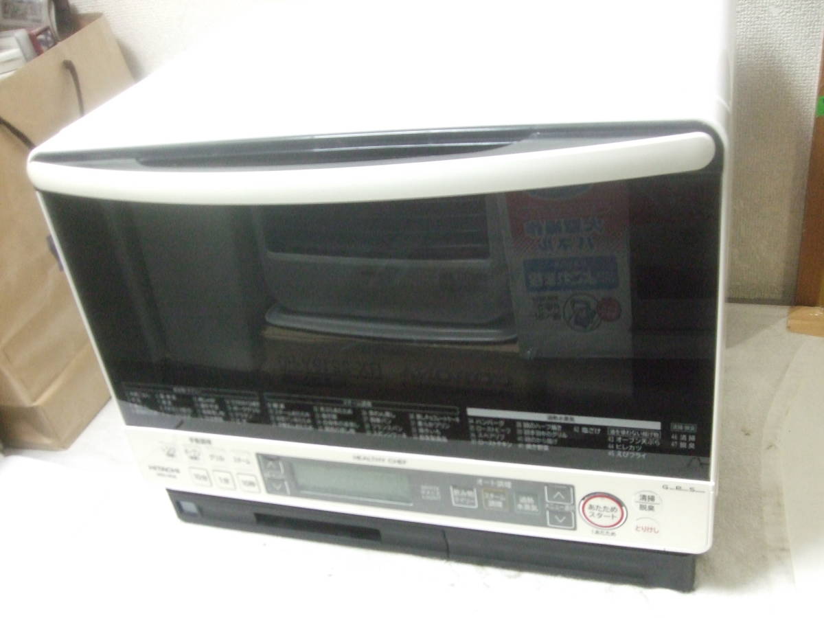 HITACHI〈日立過熱水蒸気オーブンレンジ　品番：MRO-MS8　2013年製〉中古_画像1