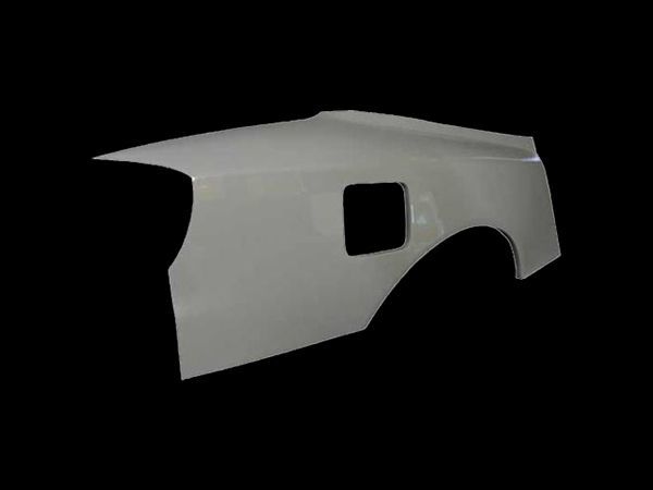 シルビア S15 リアフェンダー 前期 後期 エアロ FRP 未塗装 社外品 左右セット SILVIA 30ミリ ワイド