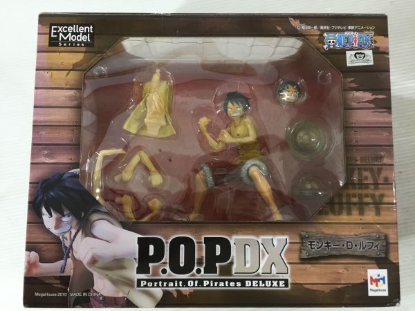 D6447-1223-52【中古】開封品 ワンピース P.O.P 一番くじ フィギュア 5体まとめて ルフィ シャンクス キッド_画像4