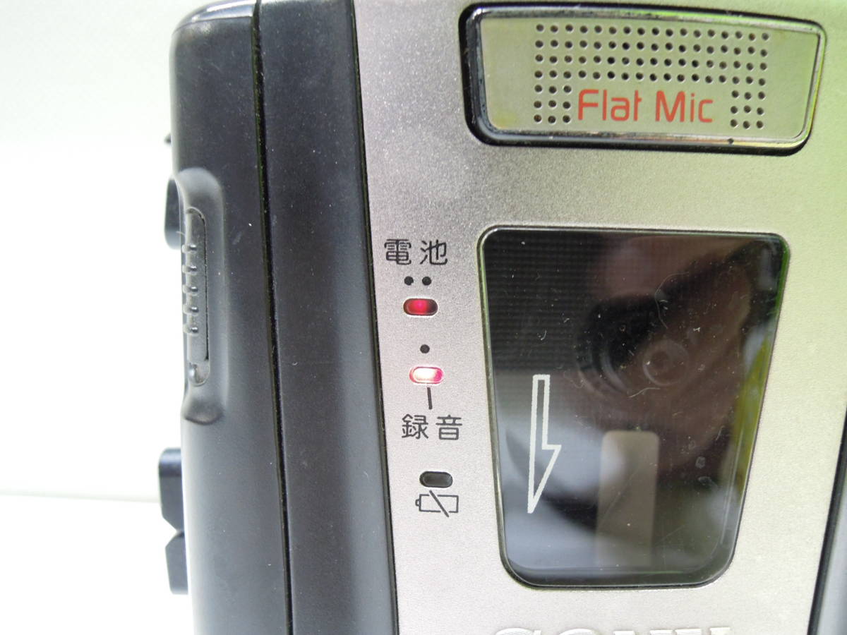 音響祭 ソニー カセット レコーダー TCM-36 録音機能 Flat Mic SONY 通電のみ確認済み その他未確認 詳細は画像でご確認下さい_画像9