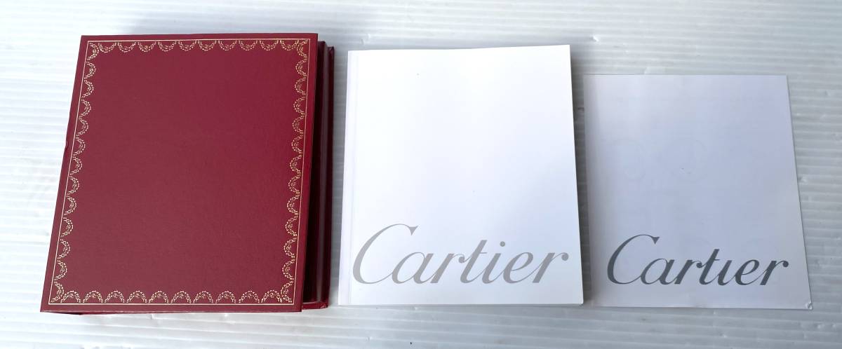 ★☆テ 純正 Cartier カルティエ 時計ケース 箱 ボックス 外箱 ウォッチケース BOX 冊子☆★_画像6