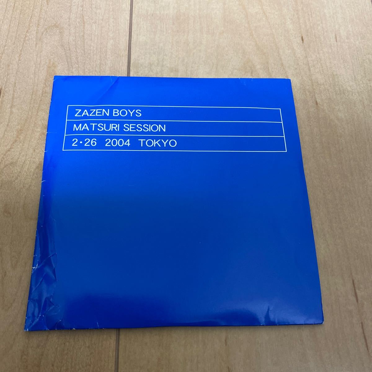 ZAZEN BOYS MATSURI SESSION 2・26 2004 TOKYO 中古CD ザゼンボーイズ 向井秀徳_画像1