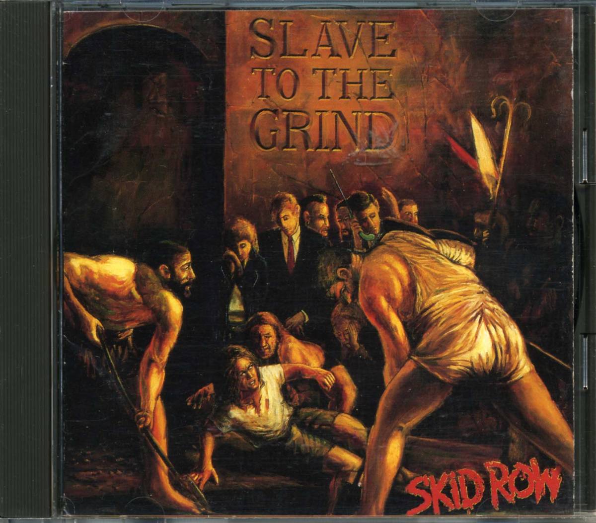 SKID ROW*Slave to the Grind [ skid low,Rachel Bolan,Sebastian Bach,se bus chamber k, Ray che rubo Ran ]