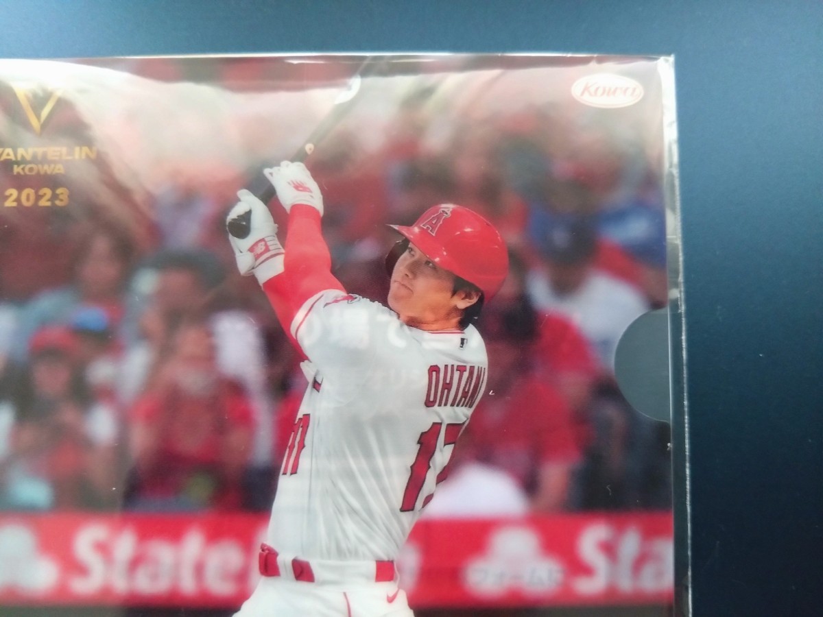 定形郵便無料　エンゼルス　大谷翔平　バンテリン限定おまけ　ミニクリアファイル　新品未開封　_画像2