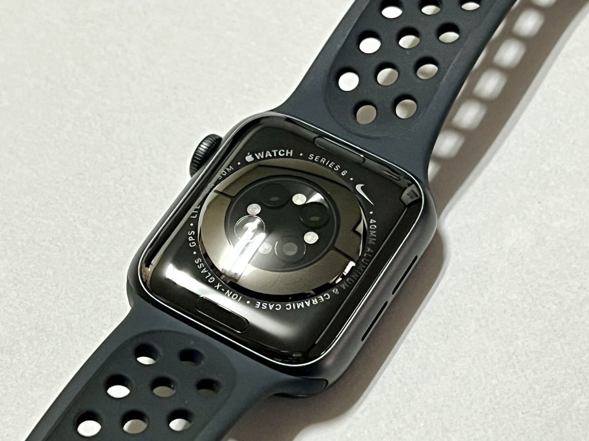 バッテリー94% Apple Watch Nike Series 6 40mm アップル バッテリー94% Apple Watch Nike Series 6 40mm アップル
