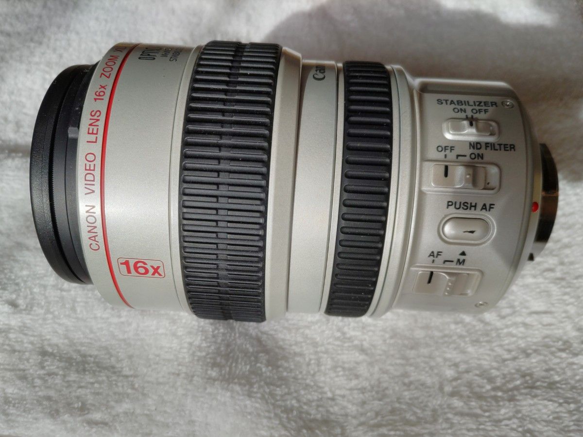 ビデオカメラレンズ　canon 16X ZOOM XL 5.5-88mm