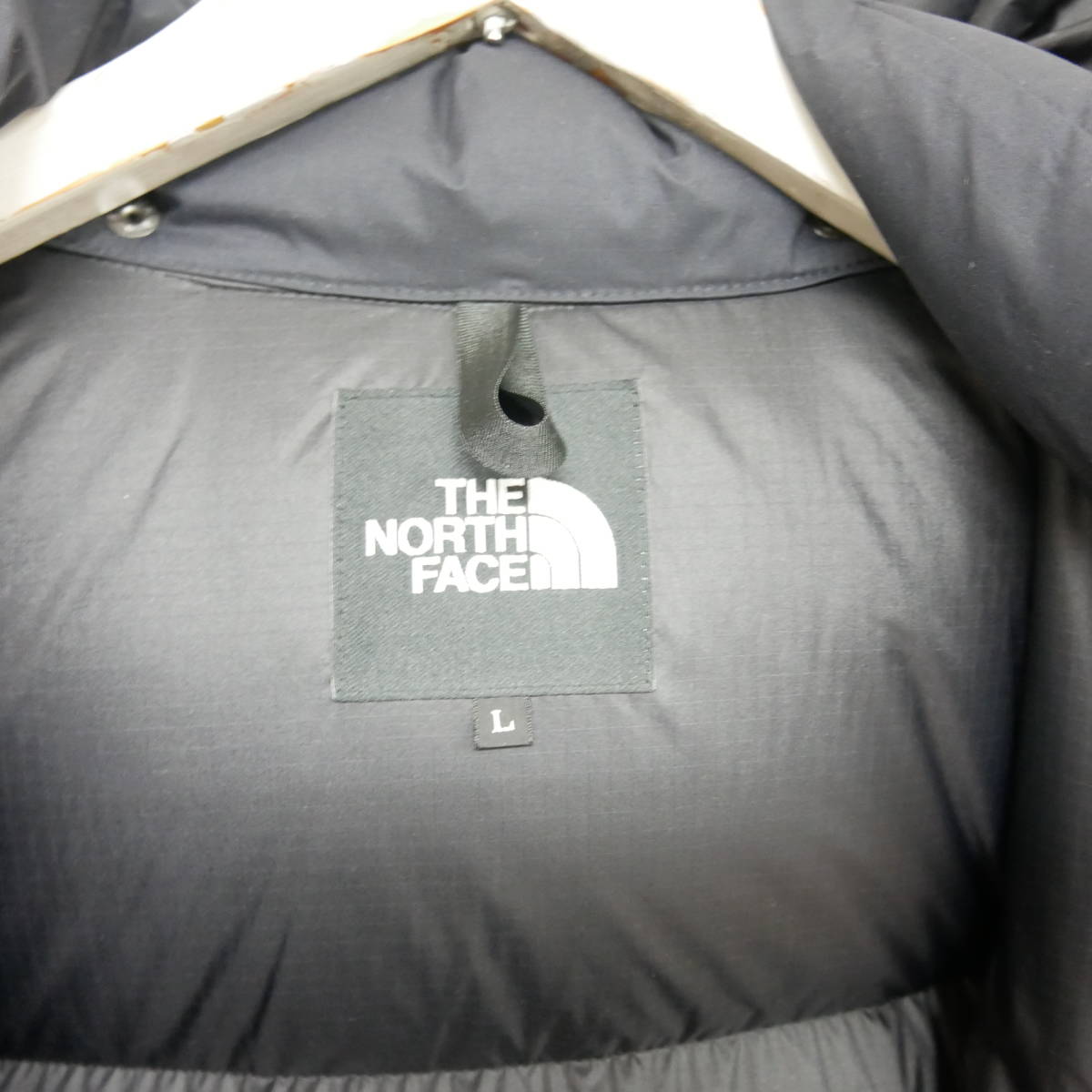 【1円】試着 国内正規 THE NORTH FACE ノースフェイス CAMP SIERRA SHORT キャンプシエラショート ダウン PERTEX ND92230 K BLACK 黒 L_画像7