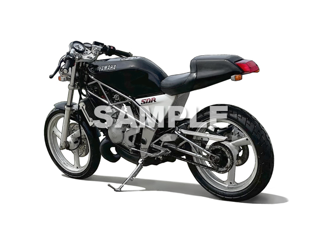 即決送料無料　ヤマハSDR200　バイクグラフィック 額付きインテリア雑貨　イラスト YAMAHA 2TV_画像1