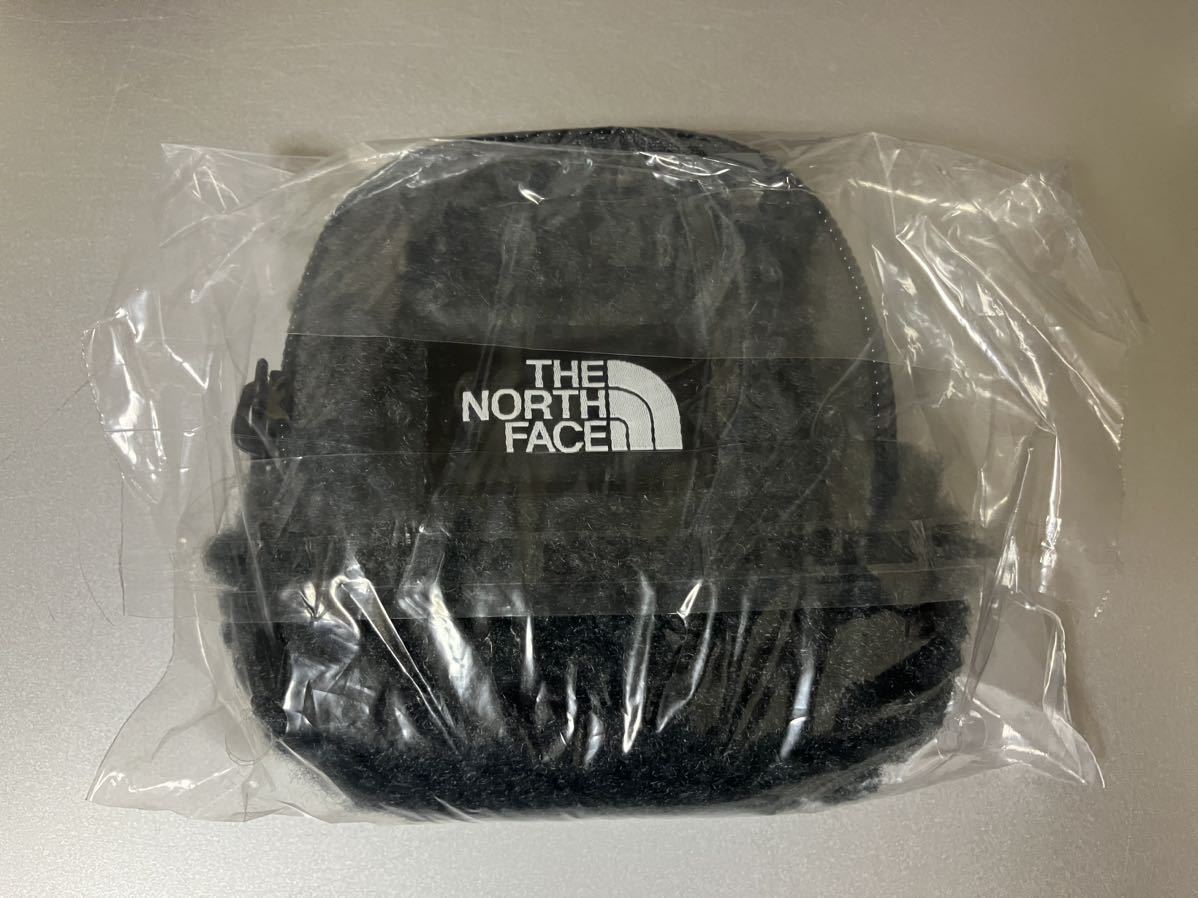 【韓国限定】THE NORTH FACE フリース ポーチ ミニ　チャコール_画像2