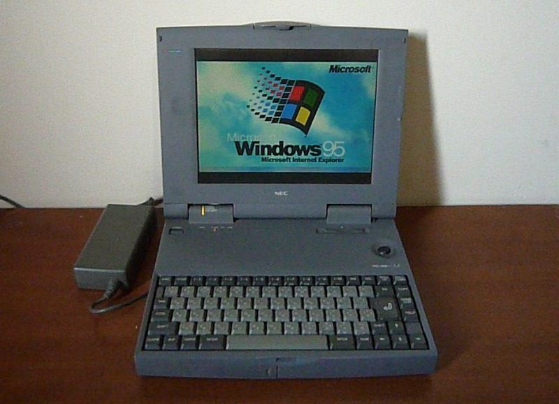PC-9821 Ld/350A2　Windows 95 とMS-DOS（Win3.1）起動 ビープ音演奏_画像1