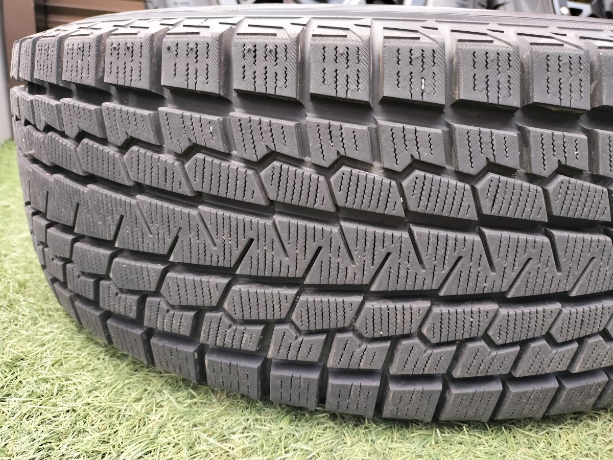 デリカD5　タイヤホイールセット　スタッドレス　235/70R16 7J 114.3 5H MLJ XJ04 YOKOHAMA　ジオランダーG075 2019年製　ワンシーズン使用_画像9