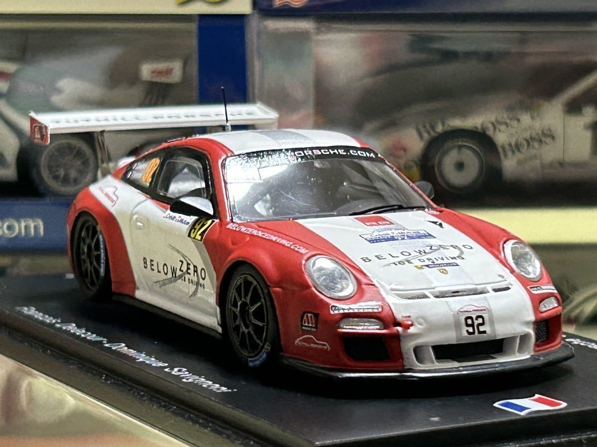 スパーク spark 1/43 Porsche 997 GT3 Cup RGT n°92 Rallye de France 2014 [SF087] F.Delecour / D.Savignoni_画像3