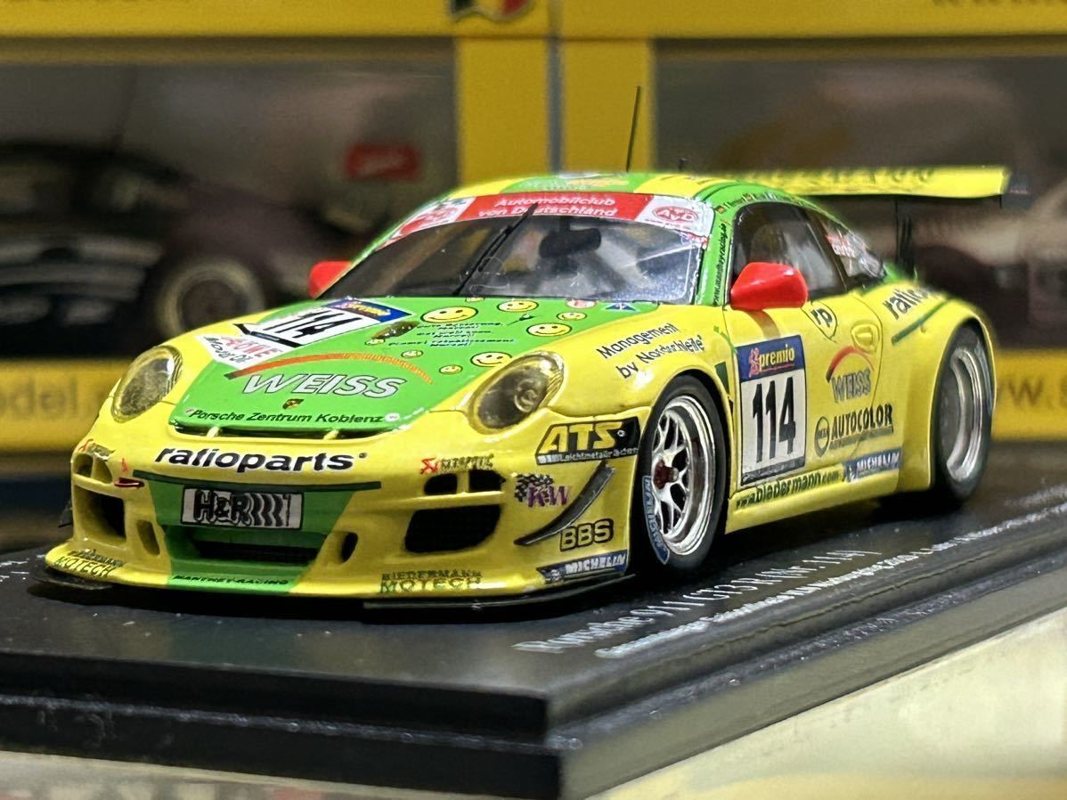 スパーク spark 1/43 Porsche 911 GT3 R n°114・ Winner Overall Season's Final VLN Nurburgring 2010・Team Manthey-Racing _画像1