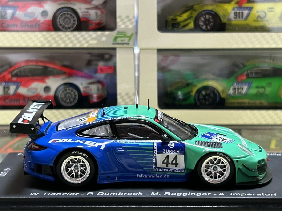 スパーク spark 1/43 Porsche 911 GT3 R 997 Falken Motorsports n°44・ 4th ADAC 24h Nurburgring 2014 [SG131]_画像4