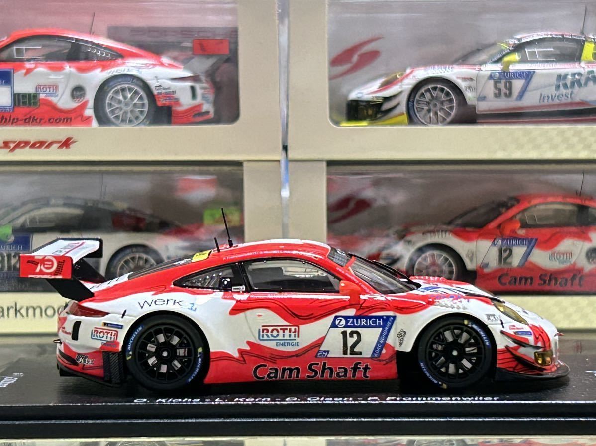 スパーク spark 1/43 Porsche 911 GT3-R n°12 - Manthey Racing - 24h Nurburgring 2018 [SG413]の画像5