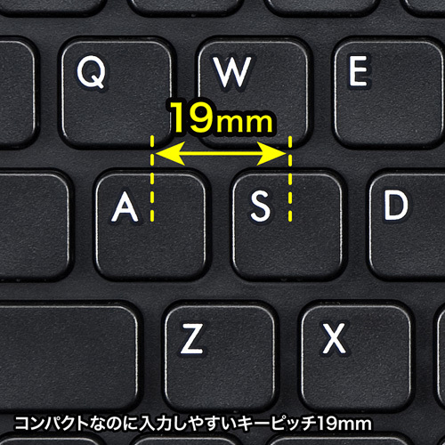 サンワサプライ Bluetoothキーボード SKB-BT25BK_画像5